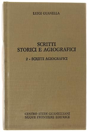 Seller image for SCRITTI STORICI E AGIOGRAFICI. Volume 2: SCRITTI AGIOGRAFICI. a cura di Bruno Capparoni e Fabrizio Fabrizi.: for sale by Bergoglio Libri d'Epoca