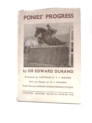 Imagen del vendedor de Ponies Progress a la venta por World of Rare Books