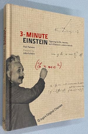 Seller image for 3-minute Einstein: Digesting His Life, Theories, and Influence in 3-minute Morsels for sale by Inga's Original Choices