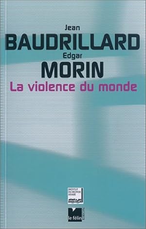 Bild des Verkufers fr La Violence Du Monde (French Edition) zum Verkauf von Librairie Cayenne