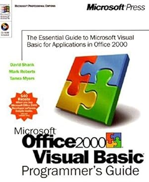 Immagine del venditore per Microsoft Office 2000/Visual Basic Programmer's Guide (Microsoft Professional Editions) venduto da WeBuyBooks