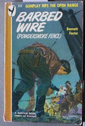 Seller image for BARBED WIRE. .- Orginally Published Under the Title Powdersmoke Fence (Bantam Book #252) for sale by Comic World