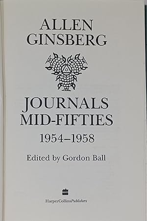 Journals Mid-Fifties 1954-1958 - - Signed by author