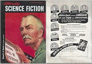 Bild des Verkufers fr Astounding Science Fiction 1952 Vol. 49 # 03 May: Gunner Cade (conc) / Blood's a Rover / Fast Falls the Eventide / What Have I Done? / Half the Victory zum Verkauf von John McCormick