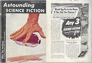 Bild des Verkufers fr Astounding Science Fiction 1953 Vol. 52 # 01 September: What Thin Partitions / Humpty Dumpty / Little Joe / The Garden in the Forest / Gimmick zum Verkauf von John McCormick