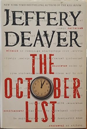 Imagen del vendedor de The October List a la venta por The Book House, Inc.  - St. Louis