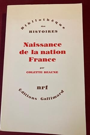 Bild des Verkufers fr Naissance de la Nation France. zum Verkauf von Plurabelle Books Ltd