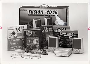 Collection of 140 original press photographs relating to computers and computer history