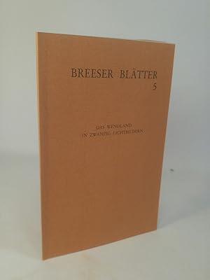 Bild des Verkufers fr Breeser Bltter 5 Das Wendland in Lichtbildern zum Verkauf von ANTIQUARIAT Franke BRUDDENBOOKS