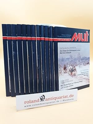 MUT - Forum für Kultur, Politik und Geschichte. Jahrgang 1995 komplett (zusammen 12 Hefte: Nr. 32...