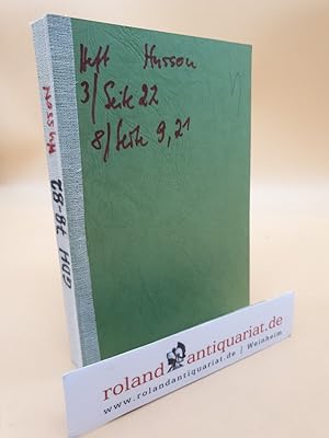 Immagine del venditore per Geschichtsbltter der Deutschen Hugenotten-Vereins, XVIII. Zehnt, Hefte 3 + 4/5 + 6 + 7 + 8 + 9/10 in einem Band venduto da Roland Antiquariat UG haftungsbeschrnkt