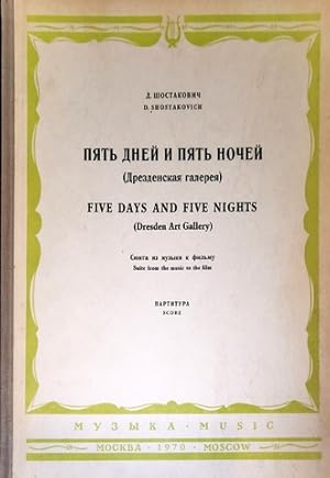 [Op. 111a] Five Days and Five Nights (Dresden Art Gallery). Suite from the music to the film. Score