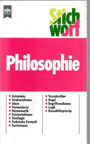 Stichwort Philosophie