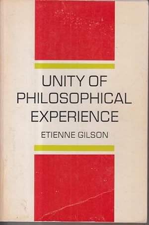 Bild des Verkufers fr The unity of Philosophical experience. zum Verkauf von Allguer Online Antiquariat