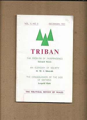 Seller image for Triban : The Political Review of Wales. Vol II no.3 (December, 1961) for sale by Gwyn Tudur Davies