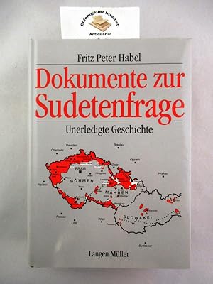 Bild des Verkufers fr Dokumente zur Sudetenfrage : Verffentlichung des Sudetendeutschen Archivs Mnchen. zum Verkauf von Chiemgauer Internet Antiquariat GbR