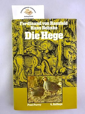 Imagen del vendedor de Die Hege in der freien Wildbahn : ein Lehr- und Handbuch. a la venta por Chiemgauer Internet Antiquariat GbR