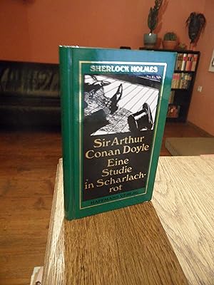 Bild des Verkufers fr Sherlock Holmes : Eine Studie in Scharlachrot. Neu bersetzt von Gisbert Haefs. [Werkausgabe in neun Einzelbnden, Romane. Band I]. zum Verkauf von Antiquariat Floeder