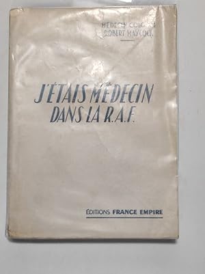 Seller image for J'tais mdecin dans la R. A. F. Traduit de l'anglais. for sale by Antiquariat Bookfarm