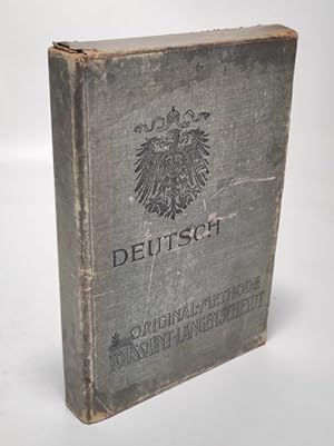 Seller image for Deutsche Sprachbriefe. (= Original-Methode Toussanit-Langenschscheidt) for sale by Antiquariat Bookfarm