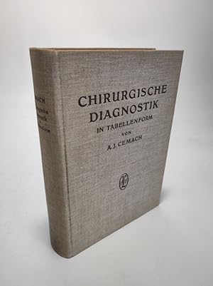 Bild des Verkufers fr Chirurgische Diagnostik in Tabellenform fr Studierende und rzte. zum Verkauf von Antiquariat Bookfarm