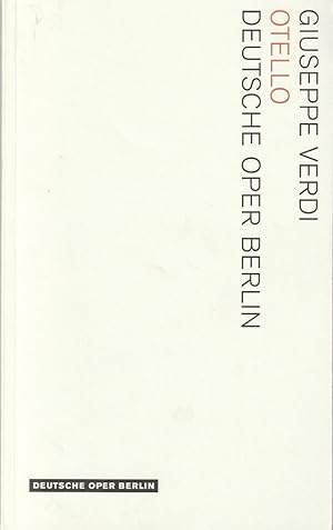 Bild des Verkufers fr Programmheft Giuseppe Verdi OTELLO Premiere 30. Mai 2010 Spielzeit 2009 / 2010 zum Verkauf von Programmhefte24 Schauspiel und Musiktheater der letzten 150 Jahre