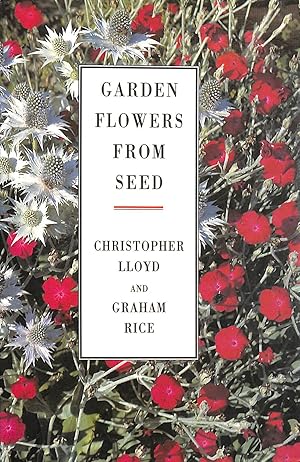 Image du vendeur pour Garden Flowers from Seed mis en vente par M Godding Books Ltd