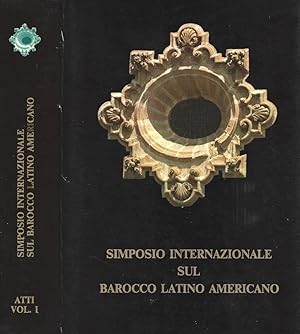 Bild des Verkufers fr Simposio internazionale sul Barocco latino americano zum Verkauf von Biblioteca di Babele