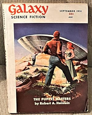 Seller image for Galaxy Science Fiction, September 1951, The Puppet Masters Part 1 for sale by My Book Heaven