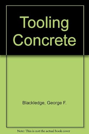 Seller image for Tooling Concrete for sale by WeBuyBooks