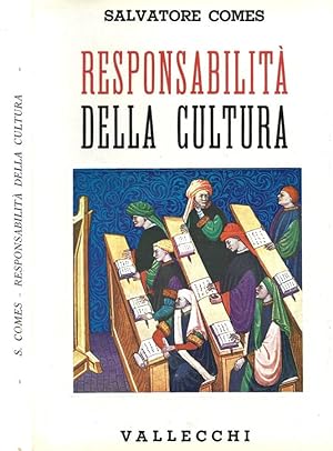 Bild des Verkufers fr Responsabilit della cultura zum Verkauf von Biblioteca di Babele