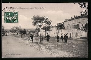 Seller image for Carte postale Montbron, Place du Champ-de-Foire for sale by Bartko-Reher