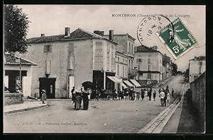 Seller image for Carte postale Montbron, Rue de Limoges for sale by Bartko-Reher