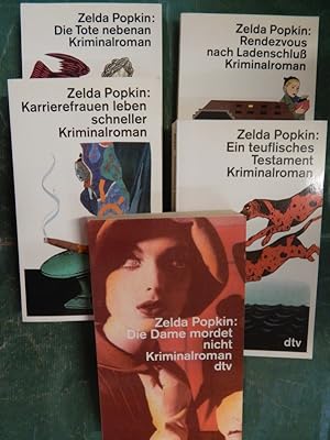 Bild des Verkufers fr Sammlung von 5 Bchern der Autorin: Zelda Popkin zum Verkauf von Buchantiquariat Uwe Sticht, Einzelunter.