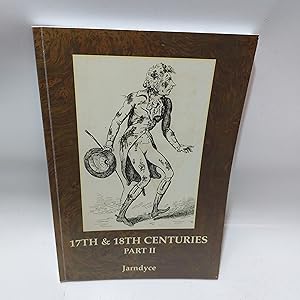 Bild des Verkufers fr Books and Pamphlets of the 17th and 18th Centuries: Pt. II. Catalogue CLXXVI. Summer 2008 zum Verkauf von Cambridge Rare Books