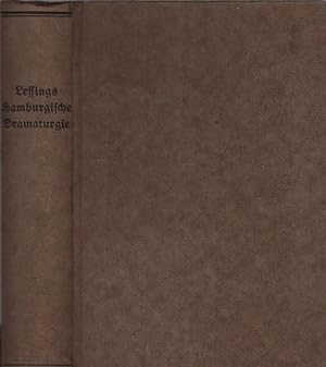 Imagen del vendedor de Lessings Hamburgische Dramaturgie. Ausgabe fr Schule und Haus. a la venta por Schrmann und Kiewning GbR