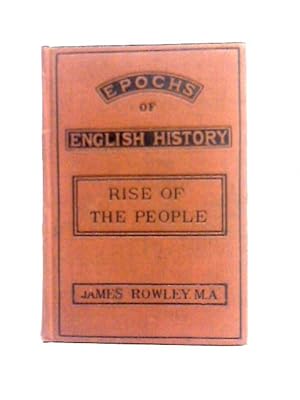 Seller image for The Rise Of The People And The Growth Of Parliament for sale by World of Rare Books