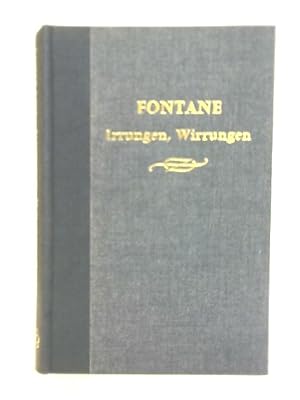 Imagen del vendedor de Irrungen, Wirrungen a la venta por World of Rare Books
