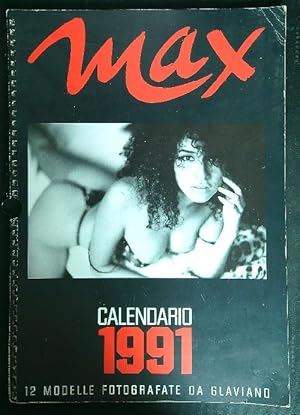 Image du vendeur pour Max Calendario 1991 mis en vente par Librodifaccia
