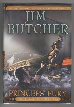 Imagen del vendedor de Princeps' Fury by Jim Butcher (First Edition) Signed a la venta por Heartwood Books and Art