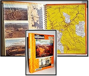 A Family Travel Scrapbook of Utah's Canyonlands 1978 with Brochures