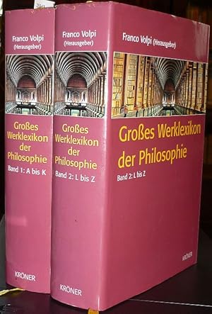 Großes Werklexikon der Philosophie. A-Z, Anonyma und Sammlungen. 2 Bände.