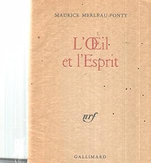 Seller image for L'oeil et l'esprit for sale by Ammareal
