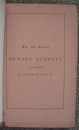 Bild des Verkufers fr [Bound] Collection of Material Related to the Death of Edward Everett [1865] zum Verkauf von Crossroad Books