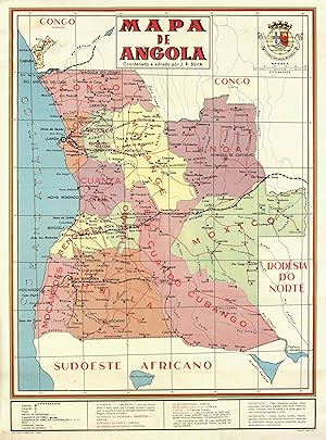 Mapa dos Reynos de Portugal e Algarve Feita sobre as Memorias