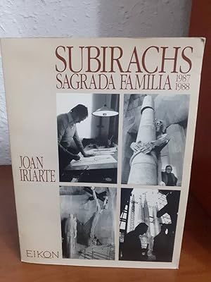 Imagen del vendedor de SUBIRACHS SAGRADA FAMILIA 1987 1988 a la venta por Librera Maldonado