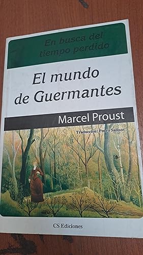 Imagen del vendedor de El mundo de Guermantes a la venta por Libros nicos