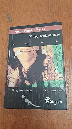 Seller image for Falso testimonio for sale by Libros nicos