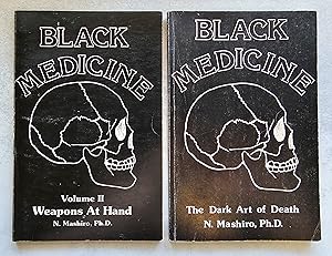 Imagen del vendedor de Black Medicine The Dark Art of Death Volume 1, Black Medicine Weapons at Hand Volume 2 a la venta por East Aurora Bookworm