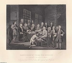 William Hogarth : Fleet Prison. Examination of Bambridge the Warden for Murder before the Committ...